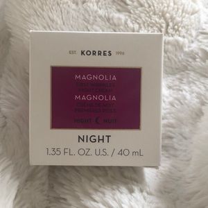 BNIB Korres Magnolia Night Cream
